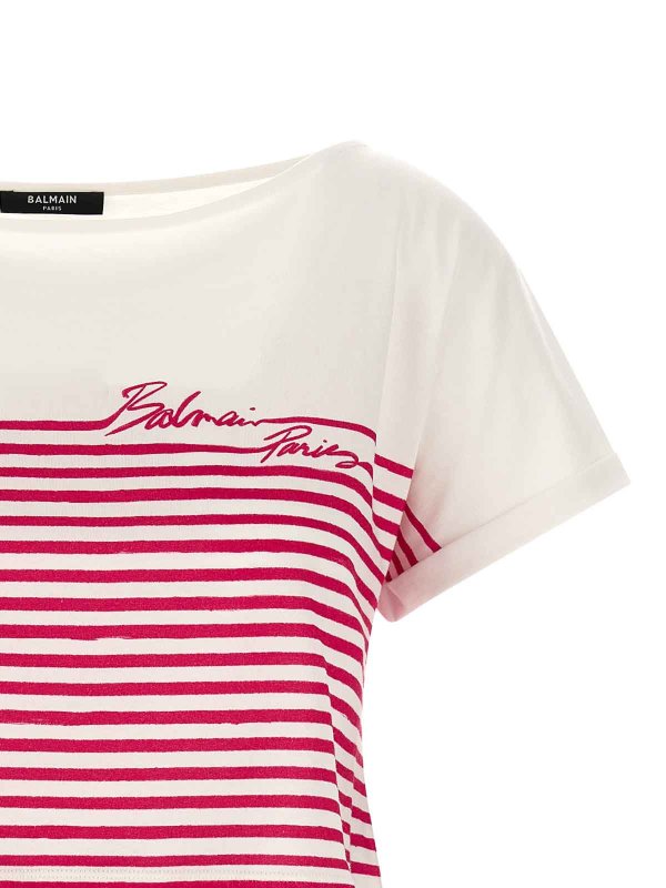 The Best Shops Balmain: t-shirts - Marinire T-Shirt