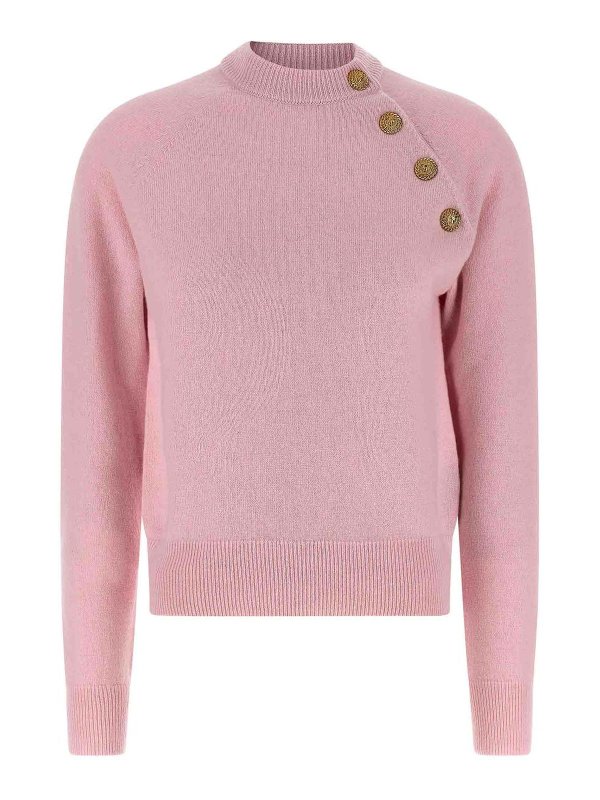Balmain: crew necks - Cashmere Sweater