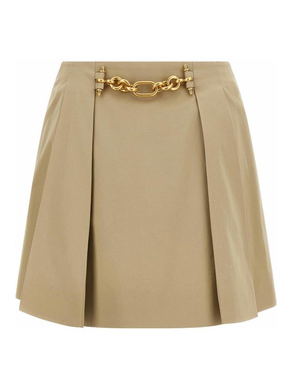 Balmain: ベルボトムジーンズ - フレアジーンズ - ベージュ