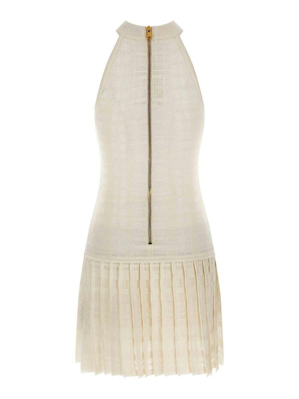 Balmain: Rollkragenpullover  und Polo-Ausschnitt online - Rollkragenpullover - Weiß