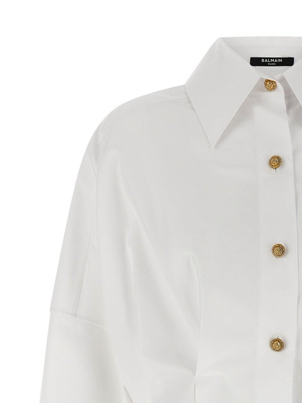 The Best Shops Balmain: ベルボトムジーンズ - フレアジーンズ - 白