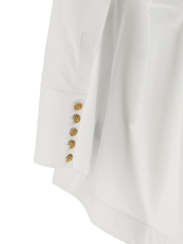 フレアジーンズ - 白 Replica 
online: Balmain