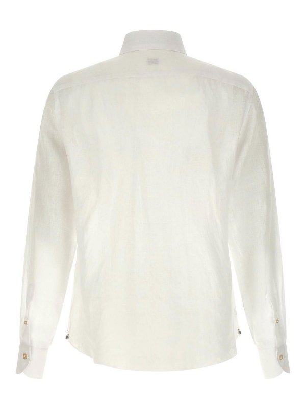 BORRIELLO NAPOLI: blouses online - Linen Blouse