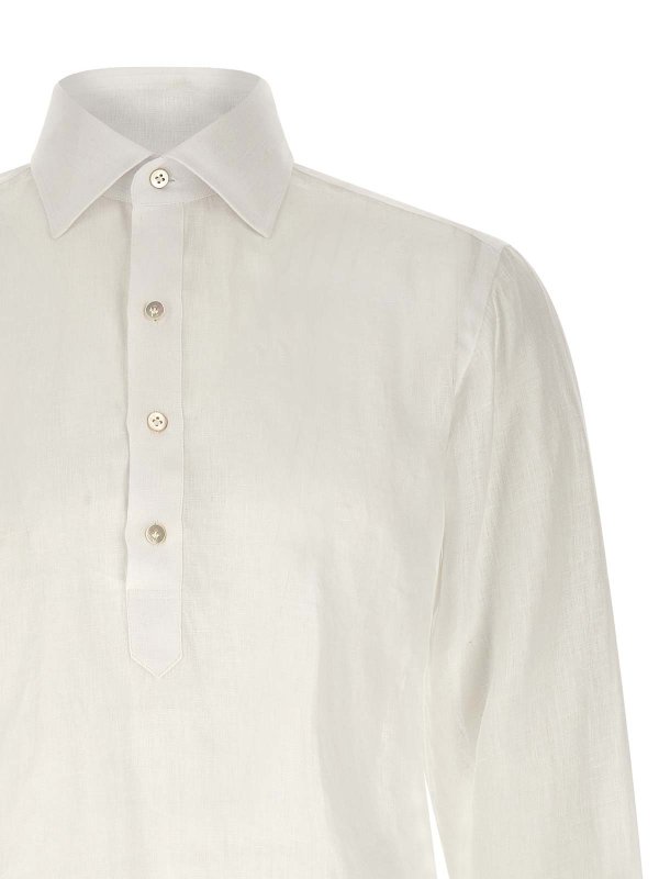 The Best Shops BORRIELLO NAPOLI: blouses - Linen Blouse