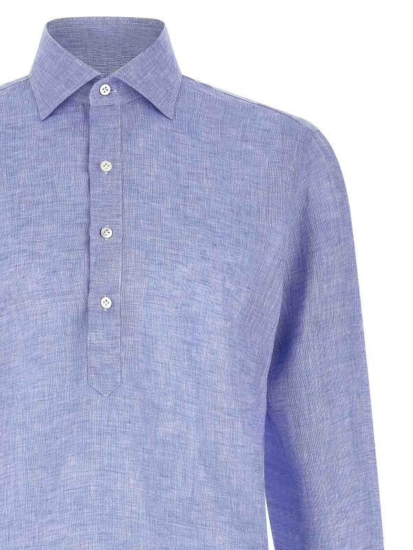 The Best Shops BORRIELLO NAPOLI: ブラウス - ブラウス - ライトブルー