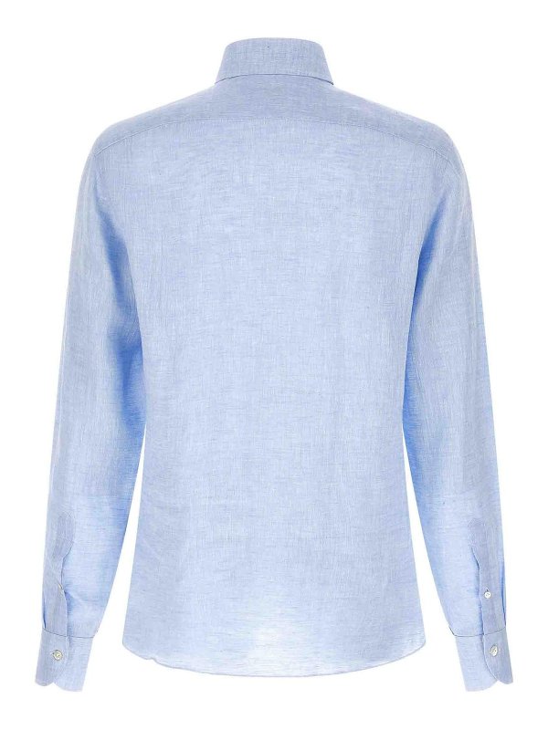 BORRIELLO NAPOLI: シャツ online - シャツ - ライトブルー