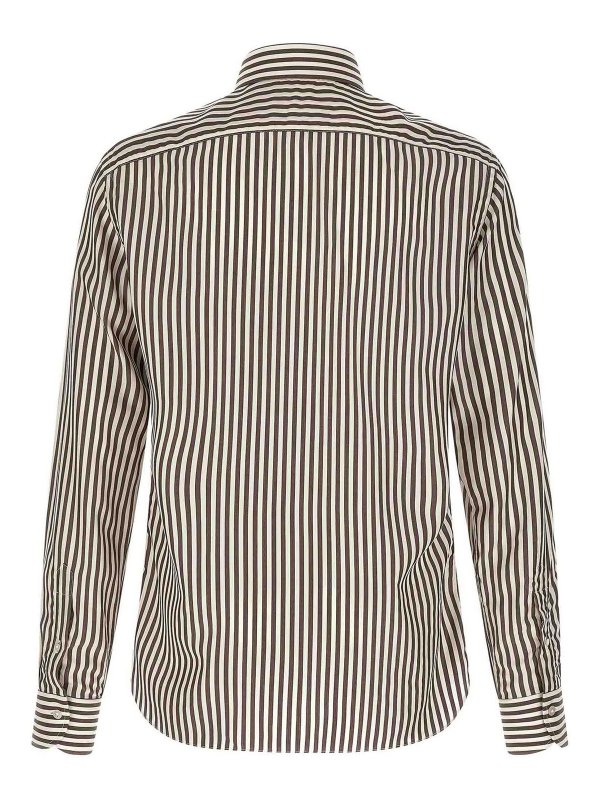 BORRIELLO NAPOLI: シャツ online - シャツ - ブラウン