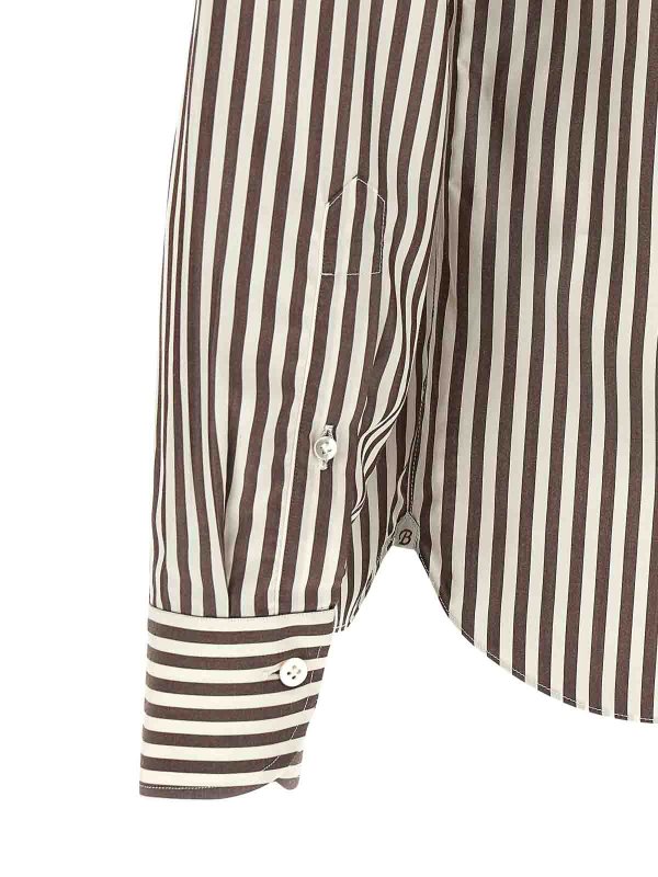 シャツ - ブラウン shop online: BORRIELLO NAPOLI