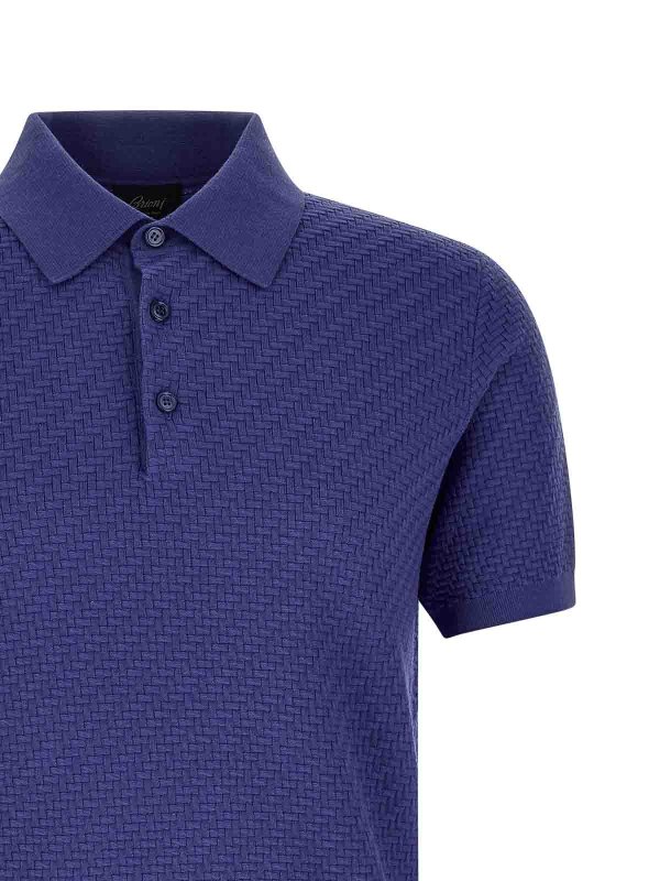 The Best Shops BRIONI: Polos  - Polo - Bleu