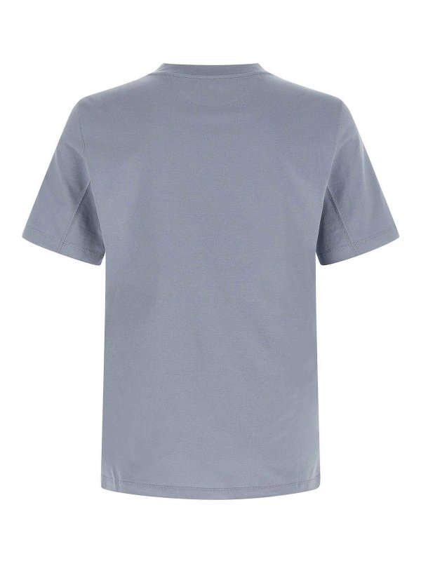 BRUNELLO CUCINELLI: t-shirts online - Logo Print T-Shirt