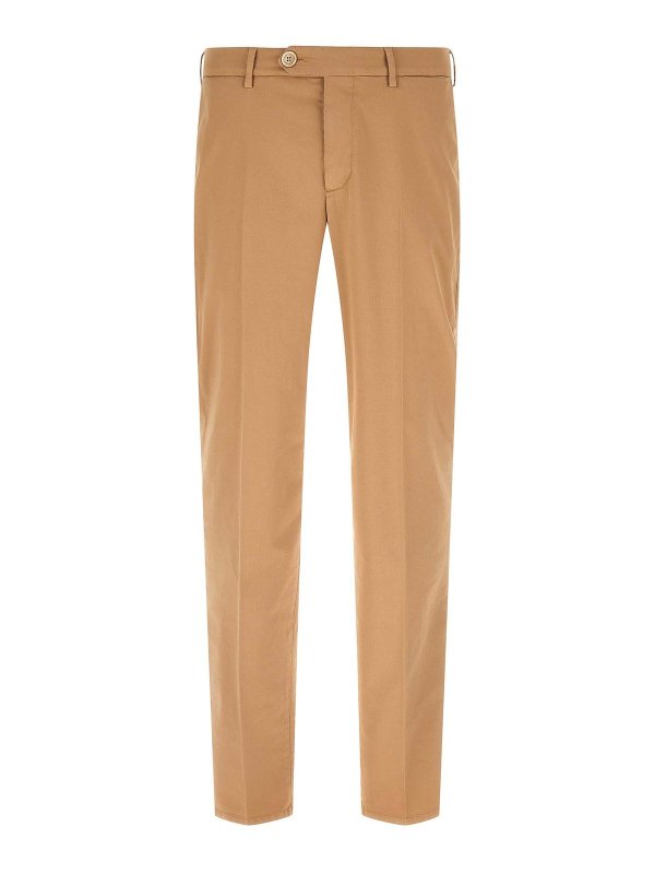 BRUNELLO CUCINELLI: カジュアルトラウザー - カジュアルパンツ - ベージュ