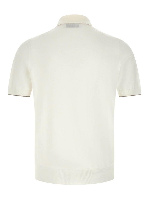 BRUNELLO CUCINELLI: Polos online - Polo - Blanco