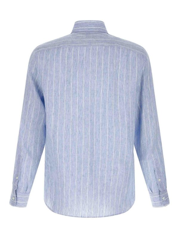 BRUNELLO CUCINELLI: シャツ online - シャツ - ライトブルー