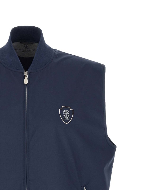 The Best Shops BRUNELLO CUCINELLI: Westen - Weste - Blau