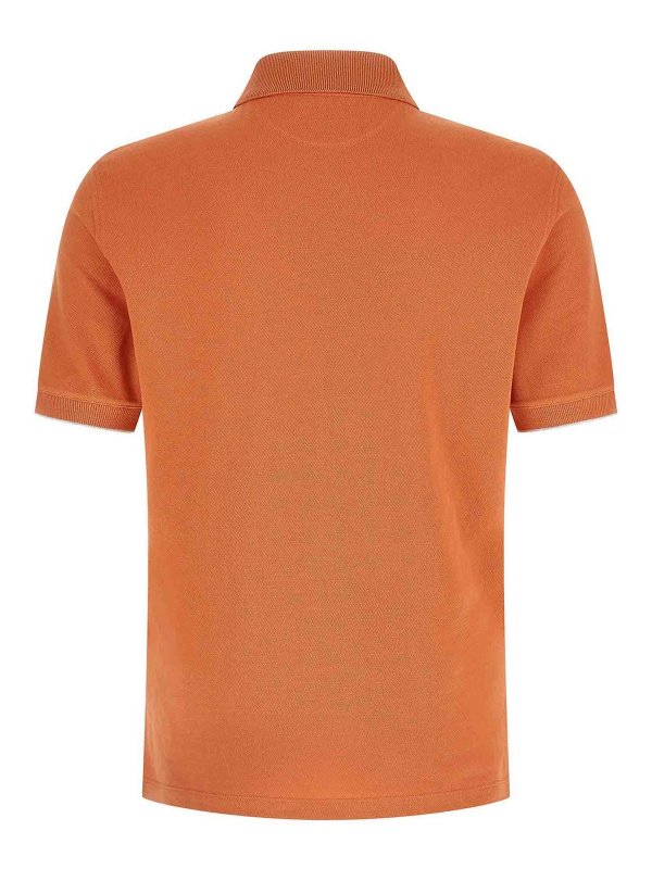 BRUNELLO CUCINELLI: ポロシャツ online - ポロシャツ - オレンジ