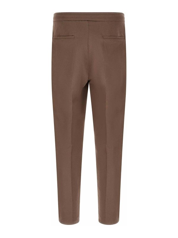 BRUNELLO CUCINELLI: カジュアルトラウザー online - カジュアルパンツ - ブラウン