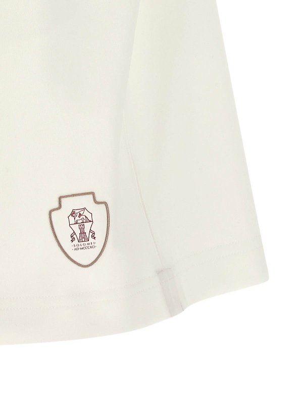 BRUNELLO CUCINELLI buy online Interlock Cotton Bermuda Shorts