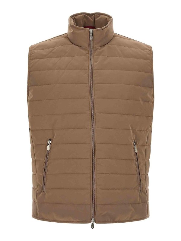 BRUNELLO CUCINELLI: Westen - Weste - Beige