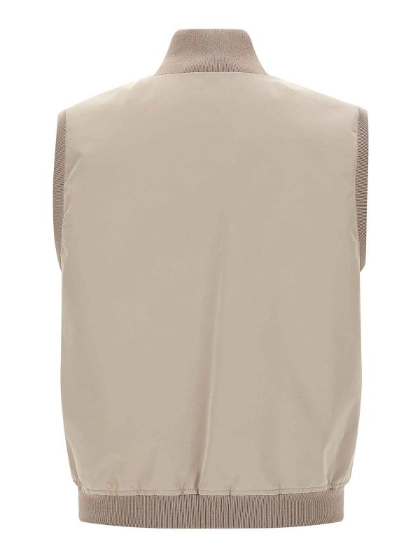 BRUNELLO CUCINELLI: ダウン・ハイテクジャケット online - ダウンジャケット - ベージュ