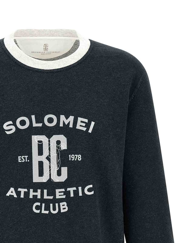 The Best Shops BRUNELLO CUCINELLI: スウェット＆セーター - スウェットシャツ/セーター - ブルー