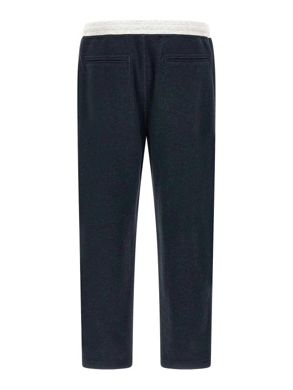 BRUNELLO CUCINELLI: スウェットパンツ online - トラックスーツ ボトムス - ブルー