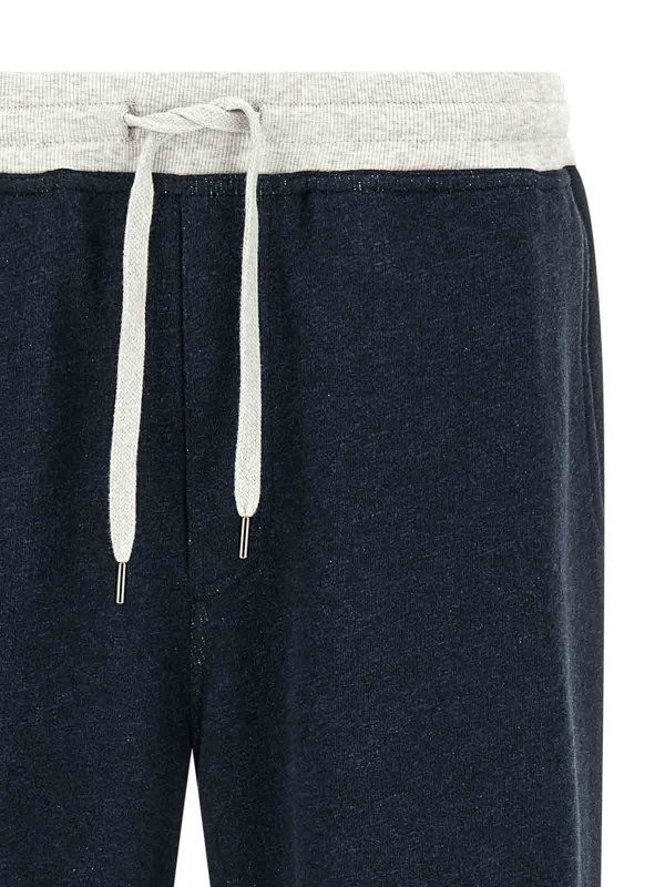 The Best Shops BRUNELLO CUCINELLI: スウェットパンツ - トラックスーツ ボトムス - ブルー