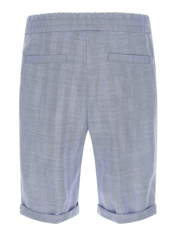 BRUNELLO CUCINELLI: トラウザーショーツ online - ショートパンツ - ライトブルー