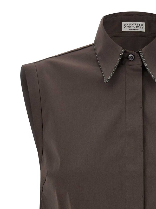 The Best Shops BRUNELLO CUCINELLI: Hemden - Hemd - Braun