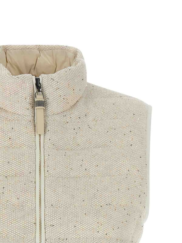 The Best Shops BRUNELLO CUCINELLI: Westen - Weste - Beige