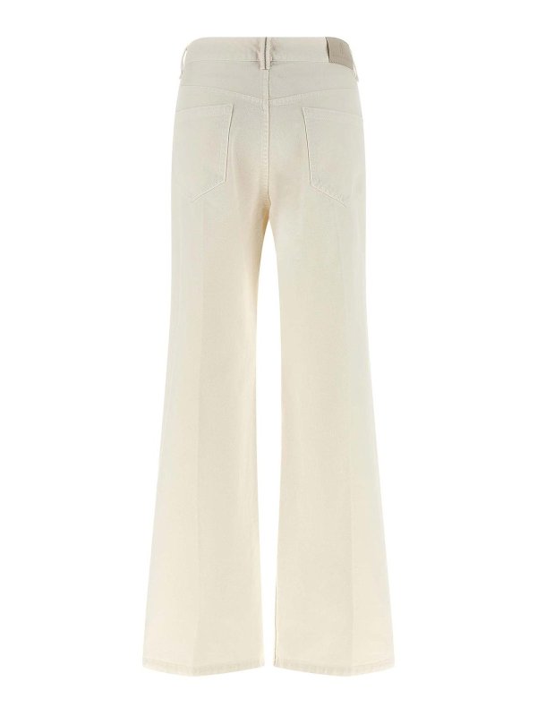 BRUNELLO CUCINELLI: Jeans Rectos online - Vaqueros Rectos - Blanco