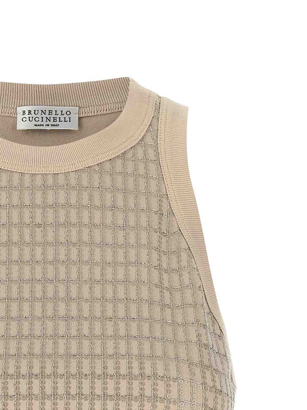 The Best Shops BRUNELLO CUCINELLI: トップス＆タンクトップ - トップ/タンクトップ - ベージュ