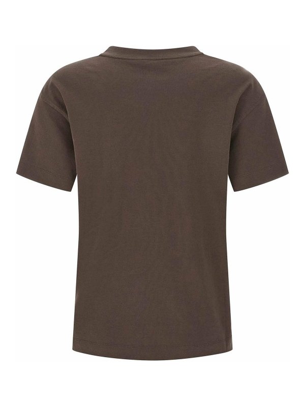 BRUNELLO CUCINELLI: Camisetas online - Camiseta - Marrón