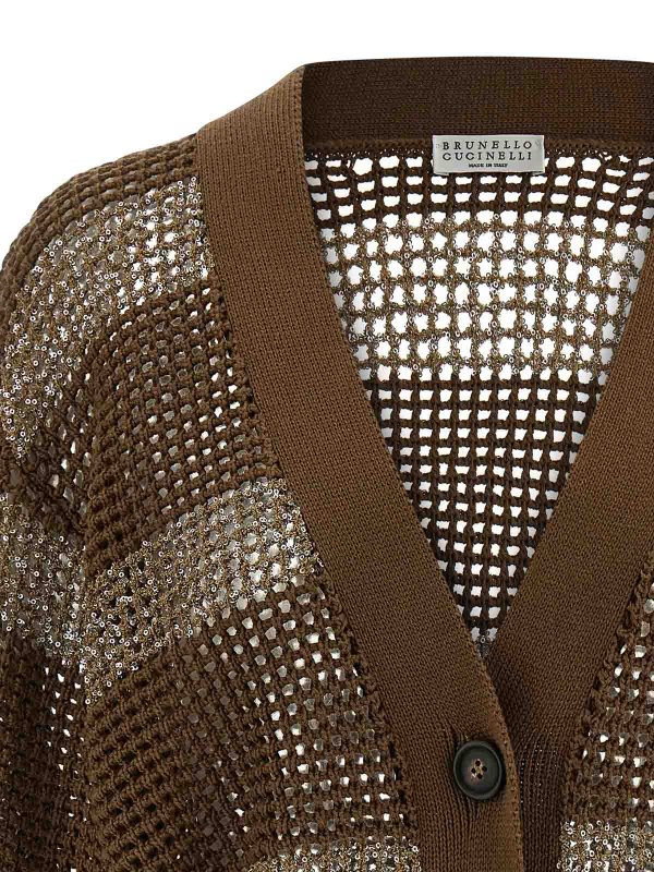 The Best Shops BRUNELLO CUCINELLI: カーディガン - カーディガン - ブラウン