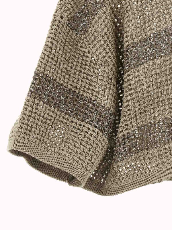 カーディガン - ベージュ shop online: BRUNELLO CUCINELLI