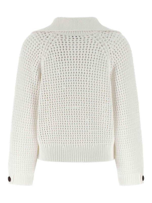 BRUNELLO CUCINELLI: クルーネック online - クルーネック - ベージュ