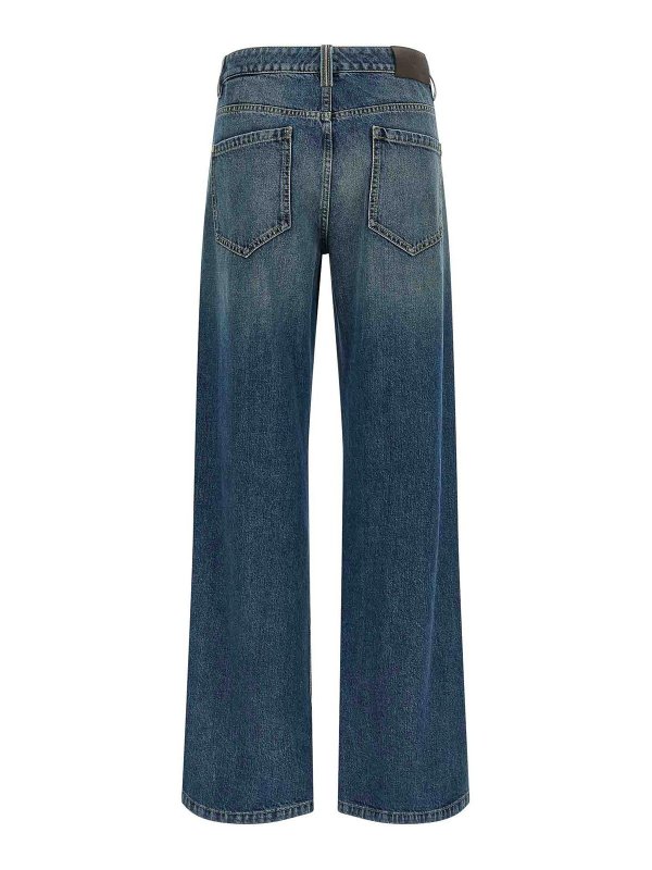 BRUNELLO CUCINELLI: Jeans Rectos online - Vaqueros Rectos - Azul