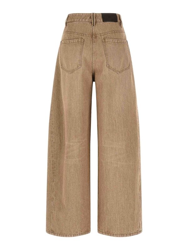 BRUNELLO CUCINELLI: Jeans Rectos online - Vaqueros Rectos - Beis