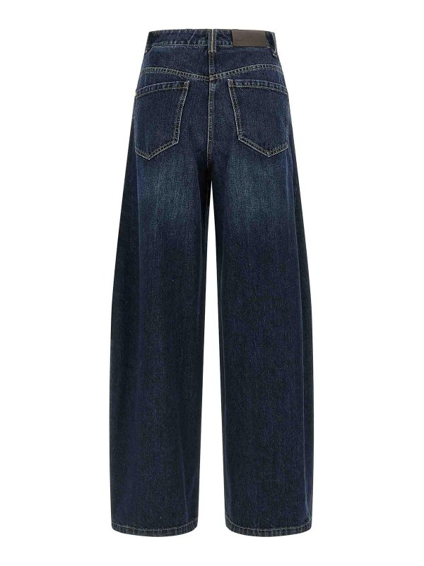 BRUNELLO CUCINELLI: Jeans Rectos online - Vaqueros Rectos - Azul