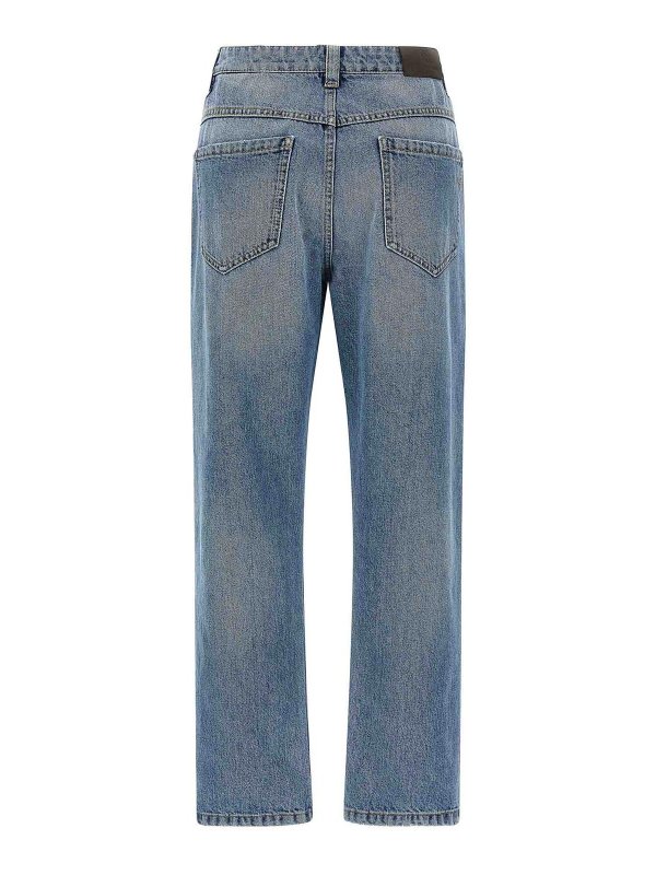 BRUNELLO CUCINELLI: ストレートジーンズ online - ストレートジーンズ - ブルー