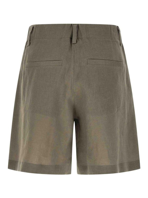 BRUNELLO CUCINELLI: トラウザーショーツ online - ショートパンツ - 緑