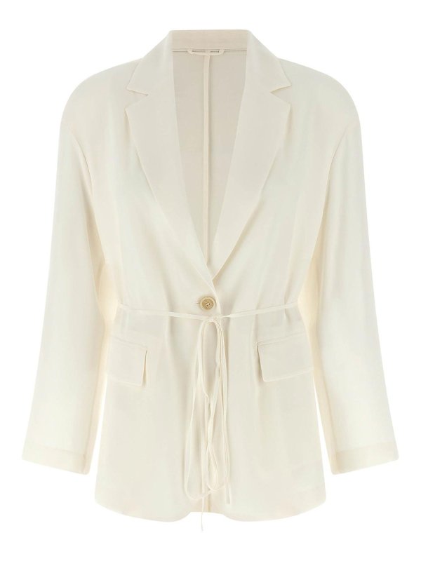 BRUNELLO CUCINELLI: Blazer - Blazer - Beige