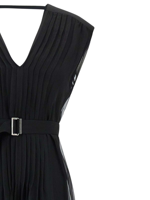 The Best Shops BRUNELLO CUCINELLI: ニーレングスドレス - 膝丈ドレス - 黒