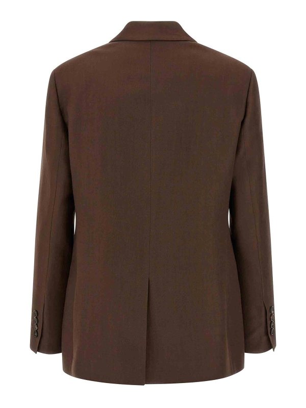 BRUNELLO CUCINELLI: Blazer online - Blazer - Marrón