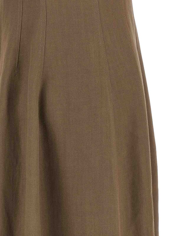 膝丈ドレス - ブラウン Replica 
online: BRUNELLO CUCINELLI