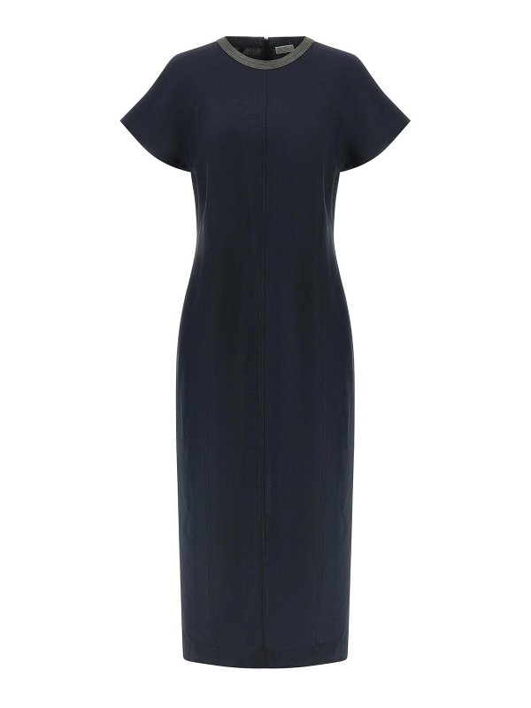 BRUNELLO CUCINELLI: knee length dresses - Dress