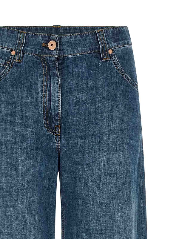 The Best Shops BRUNELLO CUCINELLI: ストレートジーンズ - ストレートジーンズ - ブルー