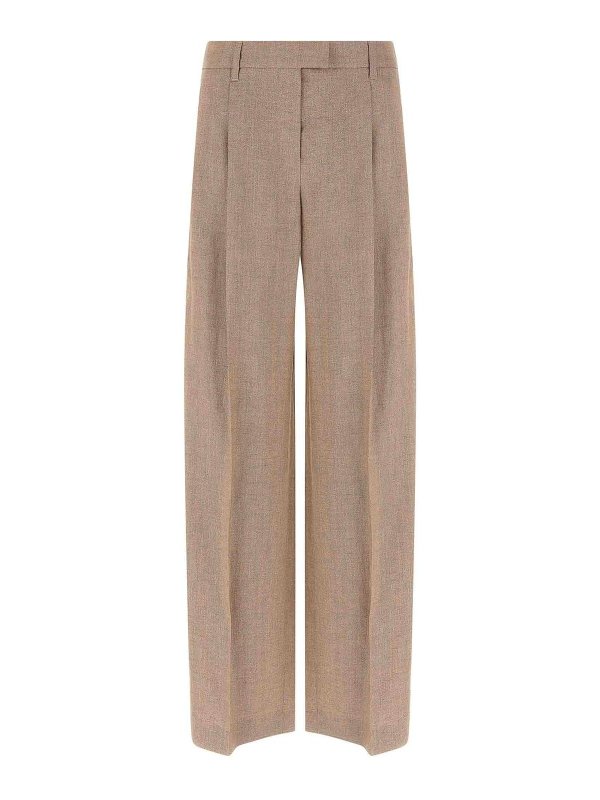 BRUNELLO CUCINELLI: ベルボトムジーンズ - フレアジーンズ - 無