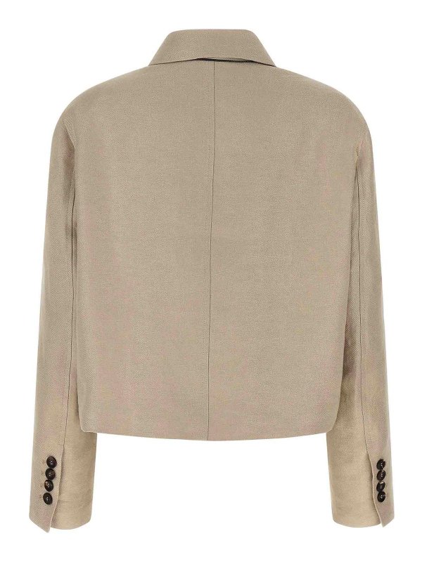 BRUNELLO CUCINELLI: ブレザー online - ブレザー - ベージュ