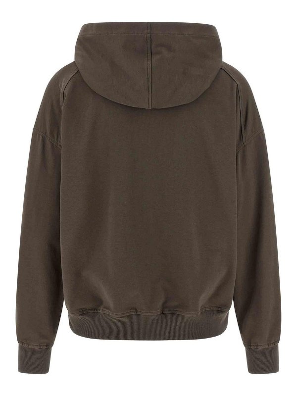 BRUNELLO CUCINELLI: スウェット＆セーター online - スウェットシャツ/セーター - ブラウン