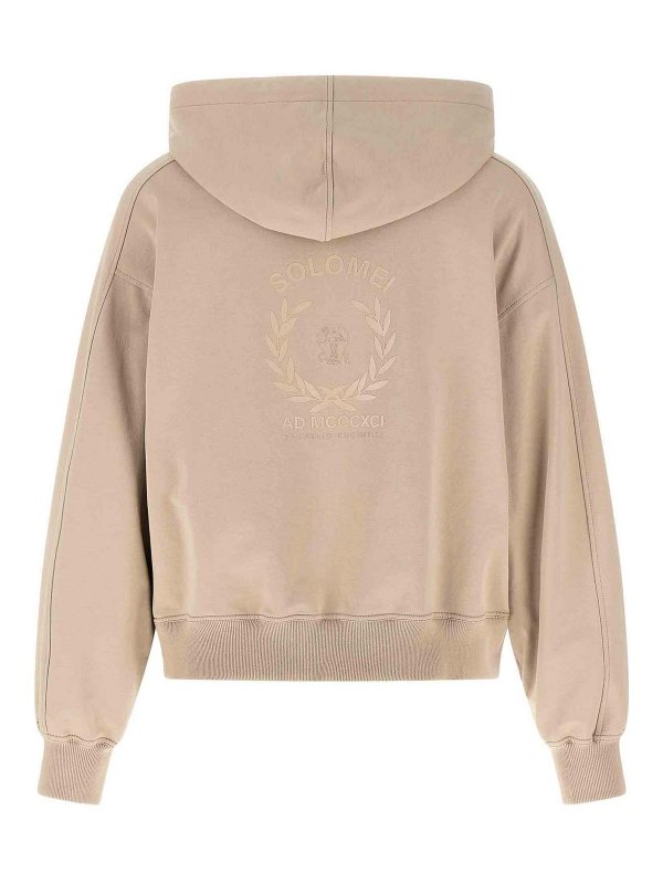 BRUNELLO CUCINELLI: Sudaderas y suéteres online - Sudadera - Beis